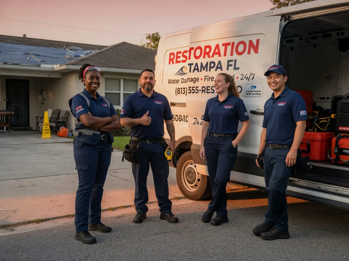 Water Damage Restoration company in Mark Center, OH
