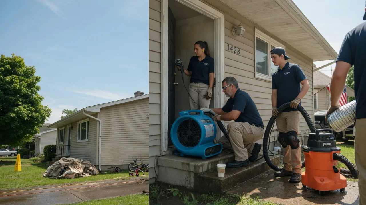 Water Damage Restoration in Mark Center, OH near me